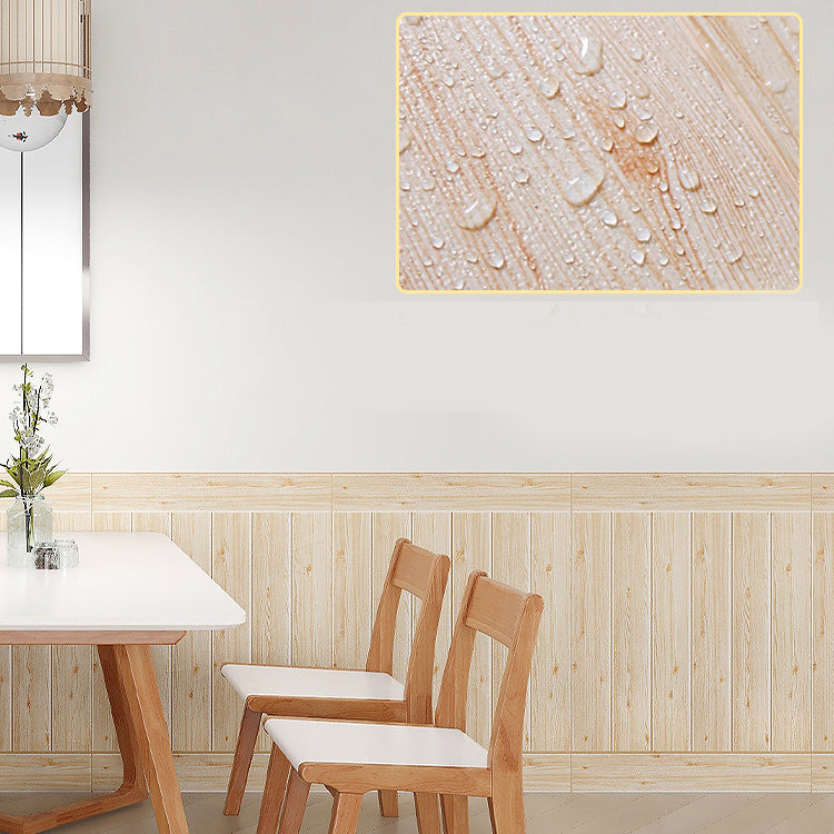 Modern Wall Covering Paneling Thicken Wall Interior Upholstered Plank Natural Upgrade Strong Glue 393.7" Clearhalo 'Flooring 'Home Improvement' 'home_improvement' 'home_improvement_wall_paneling' 'Wall Paneling' 'wall_paneling' 'Walls & Ceilings' Walls and Ceiling' 7344324