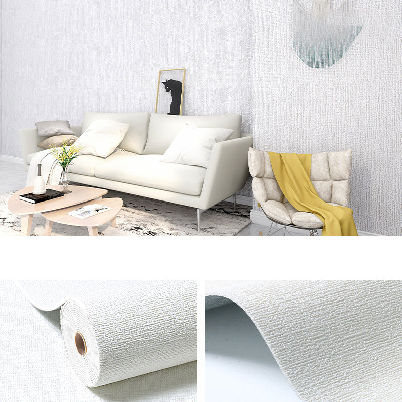 Modern Pearl Wainscoting Flax Wall Access Panel Peel and Stick Thicken Foam Baseboard White Clearhalo 'Flooring 'Home Improvement' 'home_improvement' 'home_improvement_wall_paneling' 'Wall Paneling' 'wall_paneling' 'Walls & Ceilings' Walls and Ceiling' 7344339