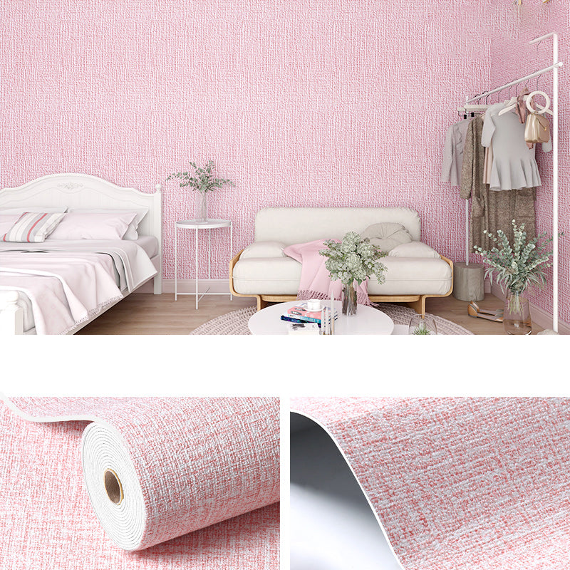 Modern Pearl Wainscoting Flax Wall Access Panel Peel and Stick Thicken Foam Baseboard Light Pink Clearhalo 'Flooring 'Home Improvement' 'home_improvement' 'home_improvement_wall_paneling' 'Wall Paneling' 'wall_paneling' 'Walls & Ceilings' Walls and Ceiling' 7344346