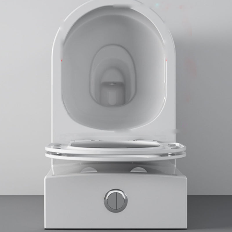 Traditional White Floor Mounted Toilet Slow Close Seat Included Toilet Bowl for Bathroom Clearhalo 'Bathroom Remodel & Bathroom Fixtures' 'Home Improvement' 'home_improvement' 'home_improvement_toilets' 'Toilets & Bidets' 'Toilets' 7344801