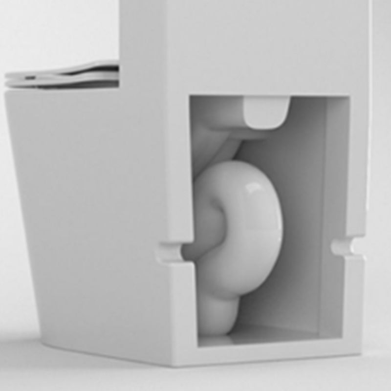 Traditional White Floor Mounted Toilet Slow Close Seat Included Toilet Bowl for Bathroom Clearhalo 'Bathroom Remodel & Bathroom Fixtures' 'Home Improvement' 'home_improvement' 'home_improvement_toilets' 'Toilets & Bidets' 'Toilets' 7344805