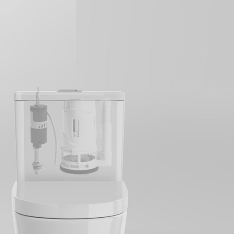 Traditional White Floor Mounted Toilet Slow Close Seat Included Toilet Bowl for Bathroom Clearhalo 'Bathroom Remodel & Bathroom Fixtures' 'Home Improvement' 'home_improvement' 'home_improvement_toilets' 'Toilets & Bidets' 'Toilets' 7344806