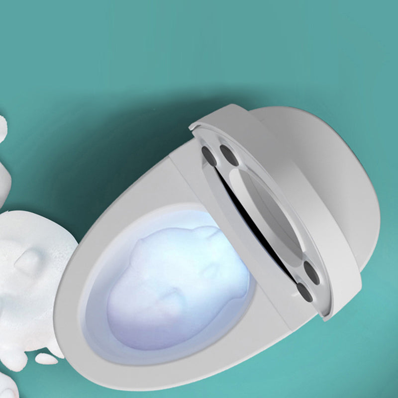 Contemporary White Flush Toilet Heated Seat Included Urine Toilet for Bathroom Clearhalo 'Bathroom Remodel & Bathroom Fixtures' 'Home Improvement' 'home_improvement' 'home_improvement_toilets' 'Toilets & Bidets' 'Toilets' 7344819