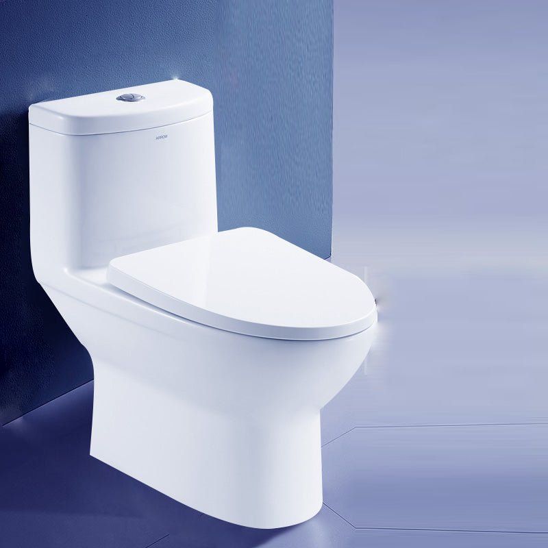 Floor Mounted Siphon Jet Urine Toilet One Piece Toilet Modern Porcelain Toilet 15"L x 28"W x 28"H Clearhalo 'Bathroom Remodel & Bathroom Fixtures' 'Home Improvement' 'home_improvement' 'home_improvement_toilets' 'Toilets & Bidets' 'Toilets' 7344841