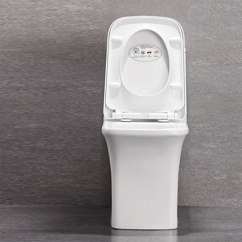 Floor Mounted Siphon Jet Urine Toilet One Piece Toilet Modern Porcelain Toilet Clearhalo 'Bathroom Remodel & Bathroom Fixtures' 'Home Improvement' 'home_improvement' 'home_improvement_toilets' 'Toilets & Bidets' 'Toilets' 7344844