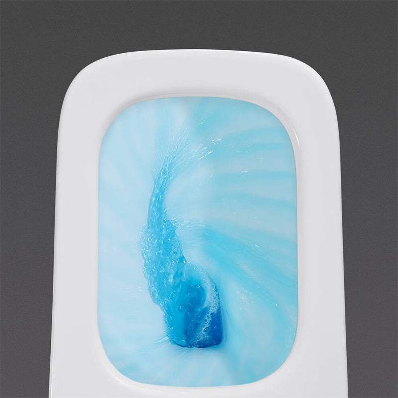 Floor Mounted Siphon Jet Urine Toilet One Piece Toilet Modern Porcelain Toilet Clearhalo 'Bathroom Remodel & Bathroom Fixtures' 'Home Improvement' 'home_improvement' 'home_improvement_toilets' 'Toilets & Bidets' 'Toilets' 7344849