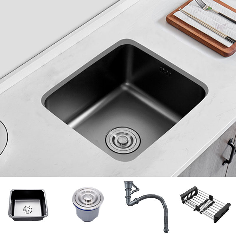 Kitchen Square Sink Stainless Multi-function Faucet Kitchen Sink Sink Only None Clearhalo 'Home Improvement' 'home_improvement' 'home_improvement_kitchen_sinks' 'Kitchen Remodel & Kitchen Fixtures' 'Kitchen Sinks & Faucet Components' 'Kitchen Sinks' 'kitchen_sinks' 7347127