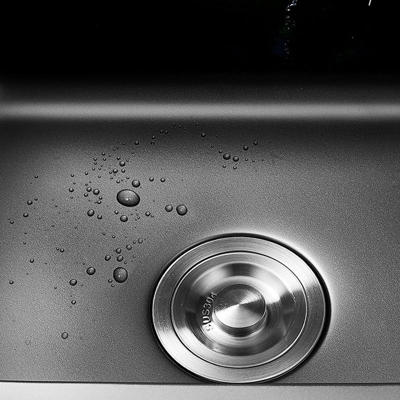 Kitchen Square Sink Stainless Multi-function Faucet Kitchen Sink Clearhalo 'Home Improvement' 'home_improvement' 'home_improvement_kitchen_sinks' 'Kitchen Remodel & Kitchen Fixtures' 'Kitchen Sinks & Faucet Components' 'Kitchen Sinks' 'kitchen_sinks' 7347133