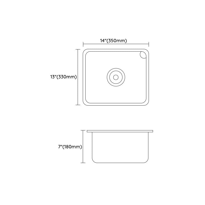 Kitchen Square Sink Stainless Multi-function Faucet Kitchen Sink Clearhalo 'Home Improvement' 'home_improvement' 'home_improvement_kitchen_sinks' 'Kitchen Remodel & Kitchen Fixtures' 'Kitchen Sinks & Faucet Components' 'Kitchen Sinks' 'kitchen_sinks' 7347142