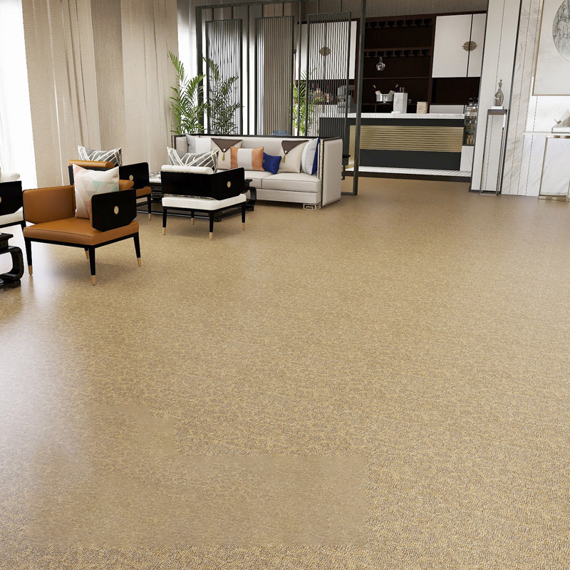 Scratch Resistant Plastic Floor Square Edge Peel & Stick Floor Tiles Camel Clearhalo 'Flooring 'Home Improvement' 'home_improvement' 'home_improvement_vinyl_flooring' 'Vinyl Flooring' 'vinyl_flooring' Walls and Ceiling' 7347147