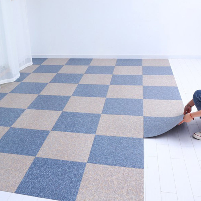 Scratch Resistant Plastic Floor Square Edge Peel & Stick Floor Tiles Clearhalo 'Flooring 'Home Improvement' 'home_improvement' 'home_improvement_vinyl_flooring' 'Vinyl Flooring' 'vinyl_flooring' Walls and Ceiling' 7347150