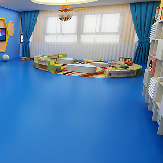 Solid Color Plastic Floor Modern Water Resistant Square Edge Floor Tiles Clearhalo 'Flooring 'Home Improvement' 'home_improvement' 'home_improvement_vinyl_flooring' 'Vinyl Flooring' 'vinyl_flooring' Walls and Ceiling' 7347166