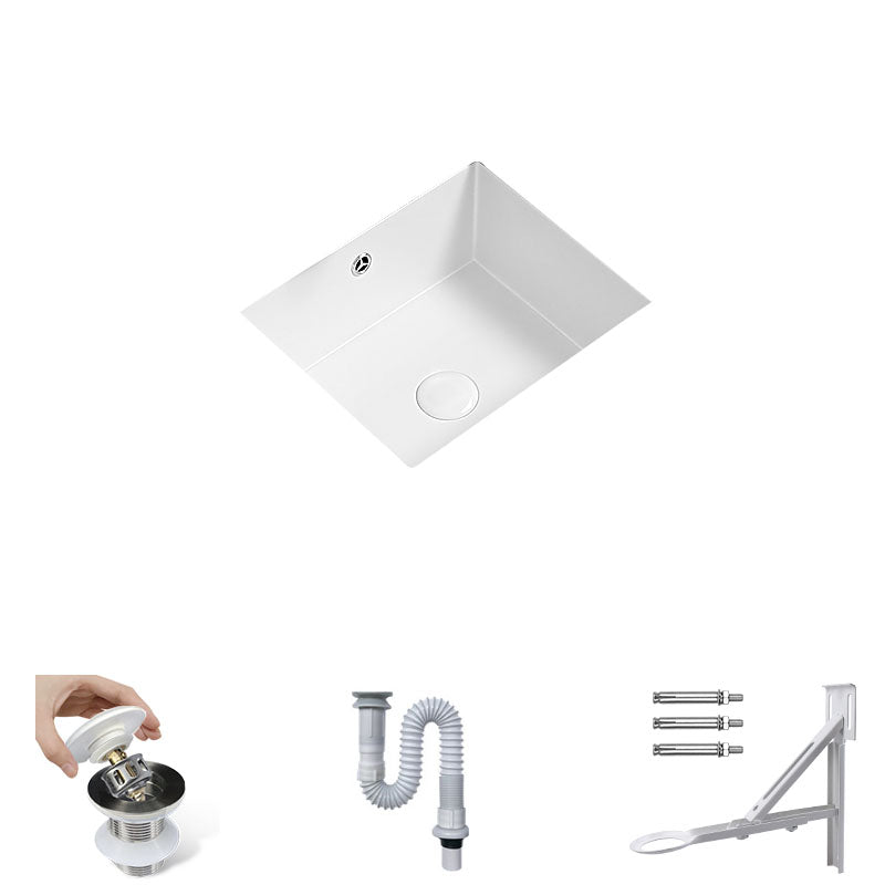 Modern Undermount Bathroom Sink Porcelain with Faucet Wash Stand 17"L x 13"W x 6"H Unavailiable Sink Clearhalo 'Bathroom Remodel & Bathroom Fixtures' 'Bathroom Sinks & Faucet Components' 'Bathroom Sinks' 'bathroom_sink' 'Home Improvement' 'home_improvement' 'home_improvement_bathroom_sink' 7347603