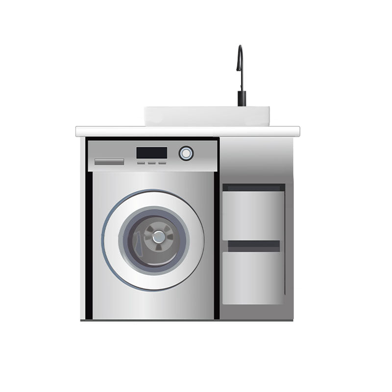 Traditional Vessel Bathroom Sink Porcelain with Pop-Up Drain Basin Sink Clearhalo 'Bathroom Remodel & Bathroom Fixtures' 'Bathroom Sinks & Faucet Components' 'Bathroom Sinks' 'bathroom_sink' 'Home Improvement' 'home_improvement' 'home_improvement_bathroom_sink' 7347659