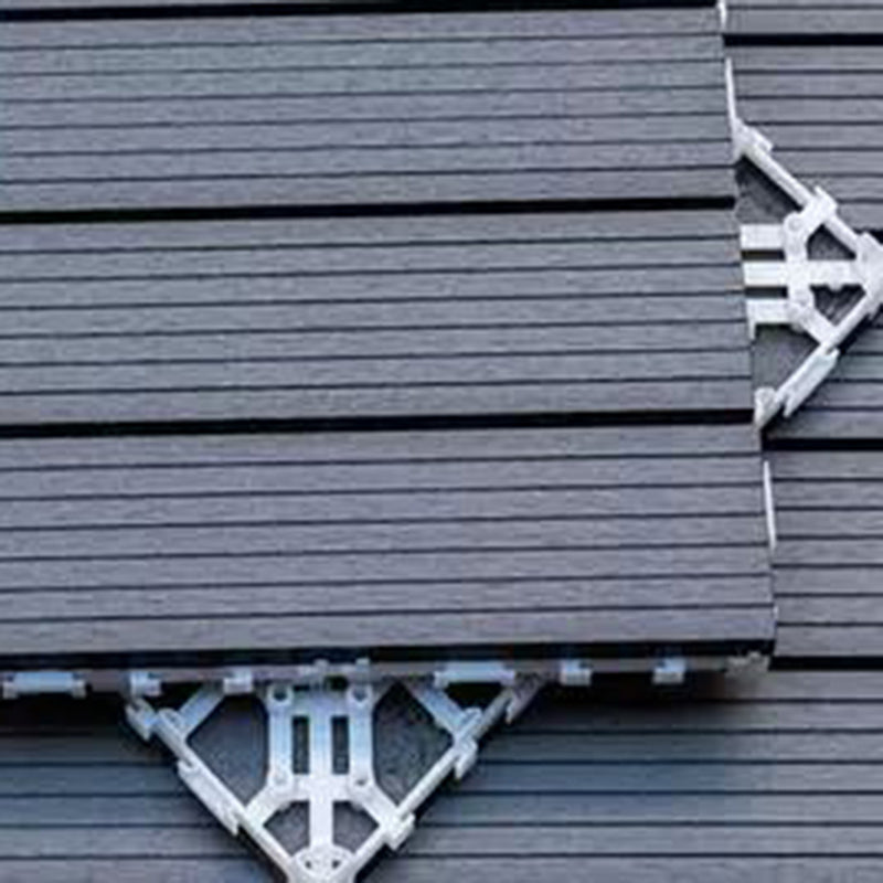 Modern Side Trim Piece Click-Locking Water Resistant Wood Flooring Tiles Grey Clearhalo 'Flooring 'Hardwood Flooring' 'hardwood_flooring' 'Home Improvement' 'home_improvement' 'home_improvement_hardwood_flooring' Walls and Ceiling' 7347971