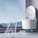 Elongated Wall Mounted Bidet Temperature Control Wall Hung Toilet Set Clearhalo 'Bathroom Remodel & Bathroom Fixtures' 'Bidets' 'Home Improvement' 'home_improvement' 'home_improvement_bidets' 'Toilets & Bidets' 7348224