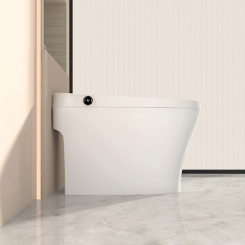 Minimalistic White Temperature Control Bidet Elongated Toilet Seat Bidet with Heated Seat Clearhalo 'Bathroom Remodel & Bathroom Fixtures' 'Bidets' 'Home Improvement' 'home_improvement' 'home_improvement_bidets' 'Toilets & Bidets' 7348237