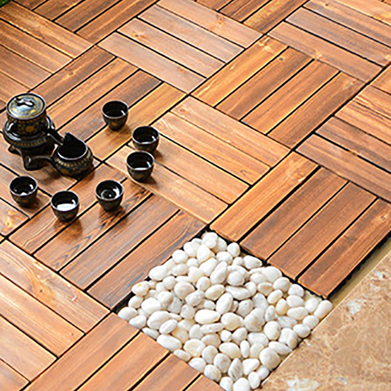 Wood Deck/Patio Flooring Tiles Snapping Installation Floor Board Tiles Clearhalo 'Home Improvement' 'home_improvement' 'home_improvement_outdoor_deck_tiles_planks' 'Outdoor Deck Tiles & Planks' 'Outdoor Flooring & Tile' 'Outdoor Remodel' 'outdoor_deck_tiles_planks' 7348655