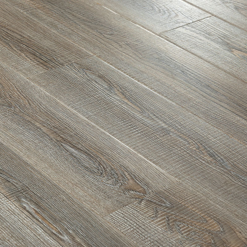 Modern Style Laminate Floor Wooden Scratch Resistant Waterproof Laminate Flooring White/ Gray Clearhalo 'Flooring 'Home Improvement' 'home_improvement' 'home_improvement_laminate_flooring' 'Laminate Flooring' 'laminate_flooring' Walls and Ceiling' 7349008
