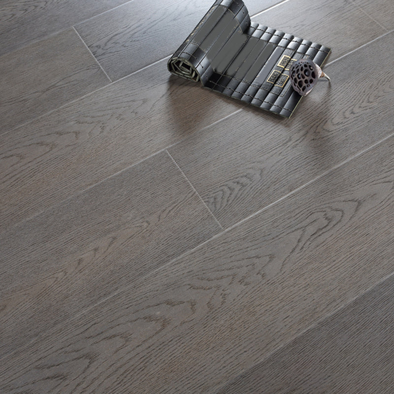 Modern Style Indoor Laminate Floor Wooden Waterproof Laminate Flooring Black Gray Clearhalo 'Flooring 'Home Improvement' 'home_improvement' 'home_improvement_laminate_flooring' 'Laminate Flooring' 'laminate_flooring' Walls and Ceiling' 7349019