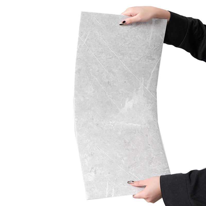 Rectangular Fire Resistant Tile PVC Singular Peel & Stick Tile for Backsplash Wall Clearhalo 'Flooring 'Home Improvement' 'home_improvement' 'home_improvement_peel_stick_blacksplash' 'Peel & Stick Backsplash Tile' 'peel_stick_blacksplash' 'Walls & Ceilings' Walls and Ceiling' 7349045