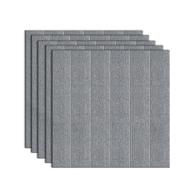 Modern Imitation Wood Grain Wall Access Panel Peel and Stick Foam Baseboard Panel Silver Gray Standard Payment 5-Piece Set Clearhalo 'Flooring 'Home Improvement' 'home_improvement' 'home_improvement_wall_paneling' 'Wall Paneling' 'wall_paneling' 'Walls & Ceilings' Walls and Ceiling' 7349089