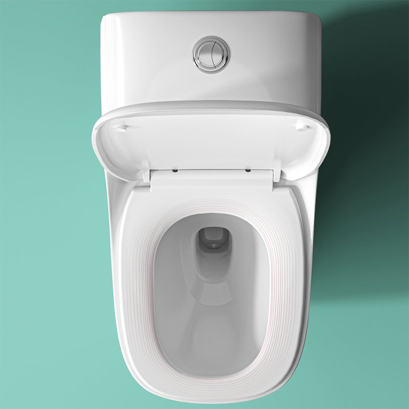 Traditional Floor Mount Toilet Slow Close Seat Included Toilet Bowl for Bathroom Clearhalo 'Bathroom Remodel & Bathroom Fixtures' 'Home Improvement' 'home_improvement' 'home_improvement_toilets' 'Toilets & Bidets' 'Toilets' 7349498