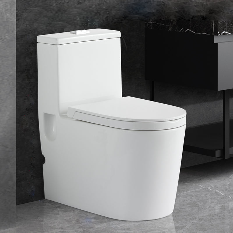 Floor Mounted Urine Toilet One Piece Toilet Modern Siphon Jet Porcelain Toilet 15"L x 27"W x 30"H Clearhalo 'Bathroom Remodel & Bathroom Fixtures' 'Home Improvement' 'home_improvement' 'home_improvement_toilets' 'Toilets & Bidets' 'Toilets' 7349502