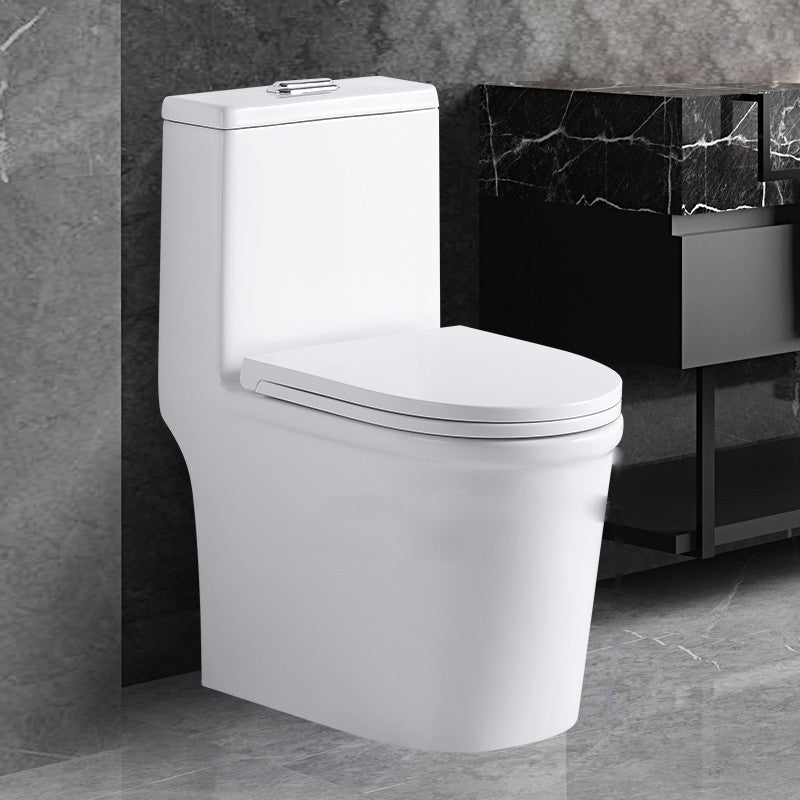 Floor Mounted Urine Toilet One Piece Toilet Modern Siphon Jet Porcelain Toilet 15"L x 23"W x 29"H Clearhalo 'Bathroom Remodel & Bathroom Fixtures' 'Home Improvement' 'home_improvement' 'home_improvement_toilets' 'Toilets & Bidets' 'Toilets' 7349505