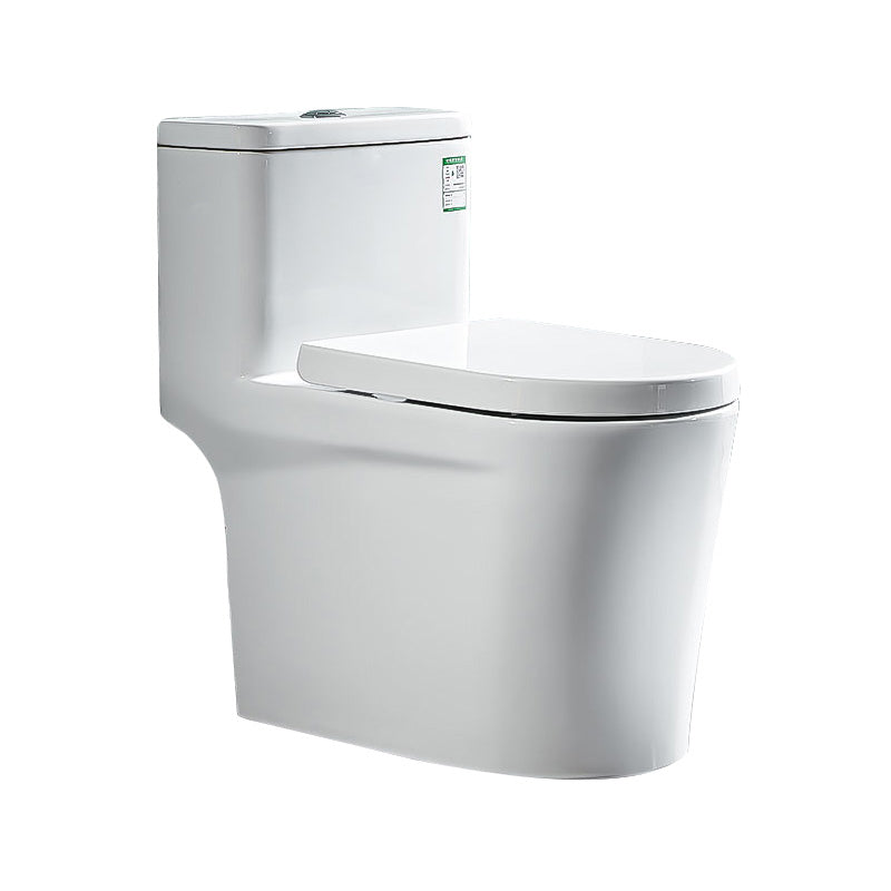 Floor Mounted Porcelain Urine Toilet Traditional Siphon Jet Toilet Clearhalo 'Bathroom Remodel & Bathroom Fixtures' 'Home Improvement' 'home_improvement' 'home_improvement_toilets' 'Toilets & Bidets' 'Toilets' 7349526