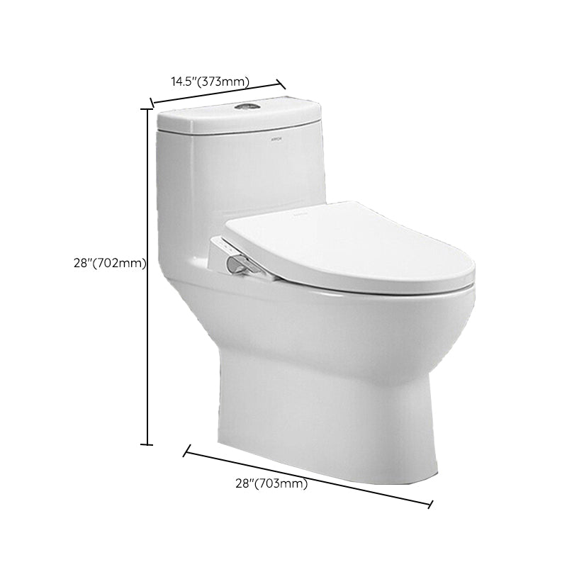 Floor Mounted Porcelain Urine Toilet Traditional Siphon Jet Toilet Clearhalo 'Bathroom Remodel & Bathroom Fixtures' 'Home Improvement' 'home_improvement' 'home_improvement_toilets' 'Toilets & Bidets' 'Toilets' 7349533