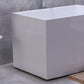 Modern Back to Wall Bathtub Rectangular Antique Finish Soaking Bath Clearhalo 'Bathroom Remodel & Bathroom Fixtures' 'Bathtubs' 'Home Improvement' 'home_improvement' 'home_improvement_bathtubs' 'Showers & Bathtubs' 7349616