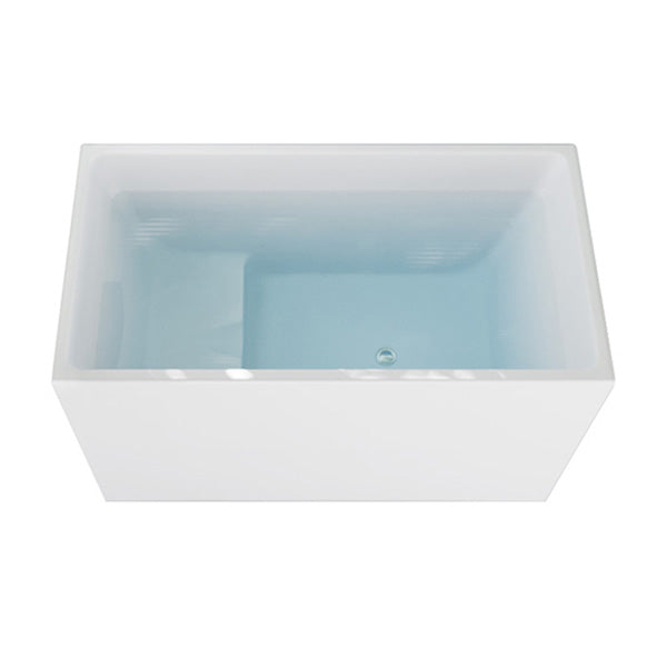 Modern Back to Wall Bathtub Rectangular Antique Finish Bath Tub Clearhalo 'Bathroom Remodel & Bathroom Fixtures' 'Bathtubs' 'Home Improvement' 'home_improvement' 'home_improvement_bathtubs' 'Showers & Bathtubs' 7349631