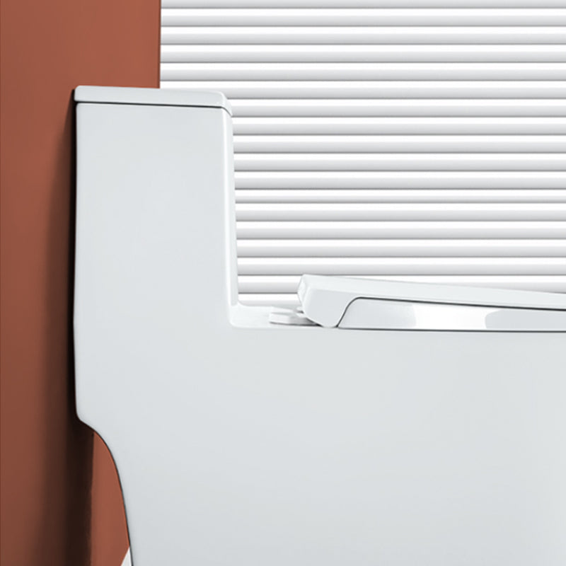 Modern White Floor Mount Toilet Seat Included Toilet Bowl for Bathroom Clearhalo 'Bathroom Remodel & Bathroom Fixtures' 'Home Improvement' 'home_improvement' 'home_improvement_toilets' 'Toilets & Bidets' 'Toilets' 7349867