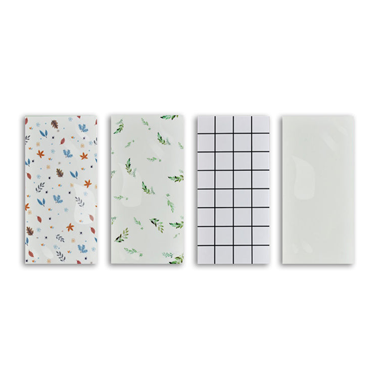 Single Tile Wallpaper Contemporary Plastic Peel and Stick Wall Tile Clearhalo 'Flooring 'Home Improvement' 'home_improvement' 'home_improvement_peel_stick_blacksplash' 'Peel & Stick Backsplash Tile' 'peel_stick_blacksplash' 'Walls & Ceilings' Walls and Ceiling' 7349930