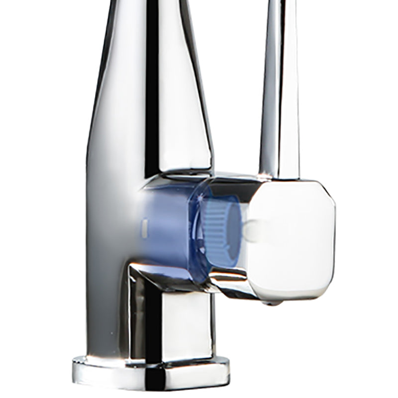 Modern Style Kitchen Faucet Copper Lever Handle Kitchen Faucet Clearhalo 'Home Improvement' 'home_improvement' 'home_improvement_kitchen_faucets' 'Kitchen Faucets' 'Kitchen Remodel & Kitchen Fixtures' 'Kitchen Sinks & Faucet Components' 'kitchen_faucets' 7350029