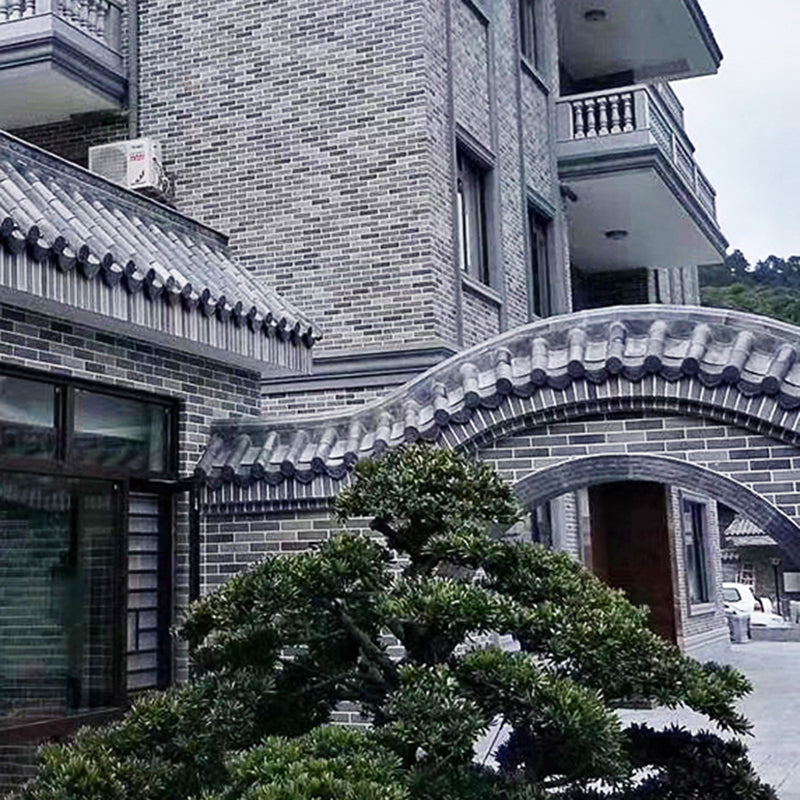 Gray Grid Mosaic Wall & Floor Tile Rectangular Outdoor Floor Tile Clearhalo 'Floor Tiles & Wall Tiles' 'floor_tiles_wall_tiles' 'Flooring 'Home Improvement' 'home_improvement' 'home_improvement_floor_tiles_wall_tiles' Walls and Ceiling' 7350169