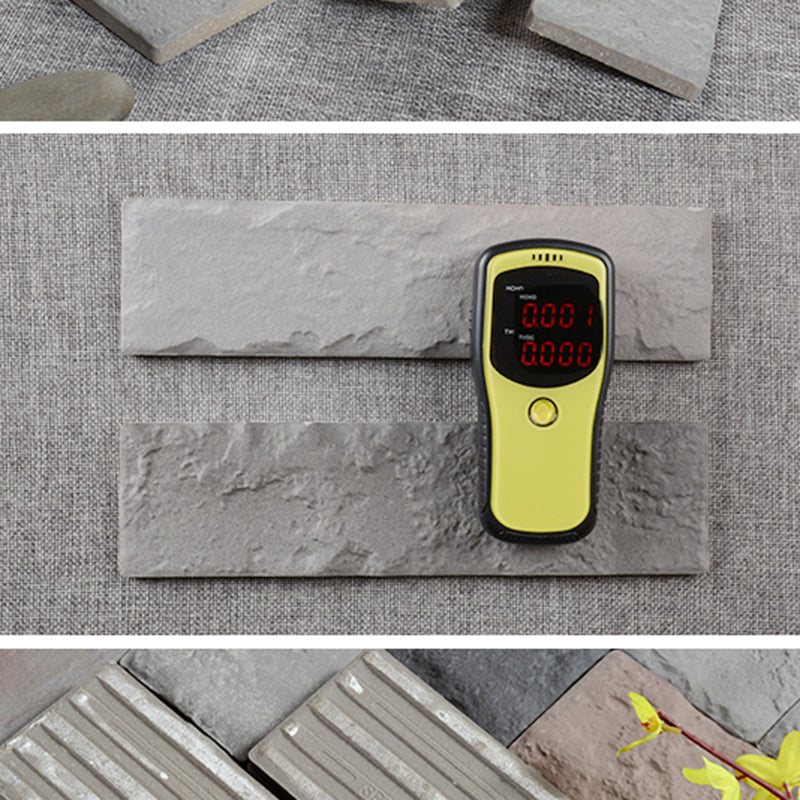 Gray Grid Mosaic Wall & Floor Tile Rectangular Outdoor Floor Tile Clearhalo 'Floor Tiles & Wall Tiles' 'floor_tiles_wall_tiles' 'Flooring 'Home Improvement' 'home_improvement' 'home_improvement_floor_tiles_wall_tiles' Walls and Ceiling' 7350171