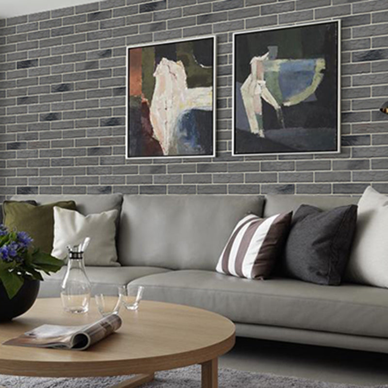 Gray Grid Mosaic Wall & Floor Tile Rectangular Outdoor Floor Tile Clearhalo 'Floor Tiles & Wall Tiles' 'floor_tiles_wall_tiles' 'Flooring 'Home Improvement' 'home_improvement' 'home_improvement_floor_tiles_wall_tiles' Walls and Ceiling' 7350190