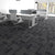 Modern Carpet Tile Level Loop Self Adhesive Fire Resistant Carpet Tiles Antique Black 60-Piece Set Asphalt Clearhalo 'Carpet Tiles & Carpet Squares' 'carpet_tiles_carpet_squares' 'Flooring 'Home Improvement' 'home_improvement' 'home_improvement_carpet_tiles_carpet_squares' Walls and Ceiling' 7351652