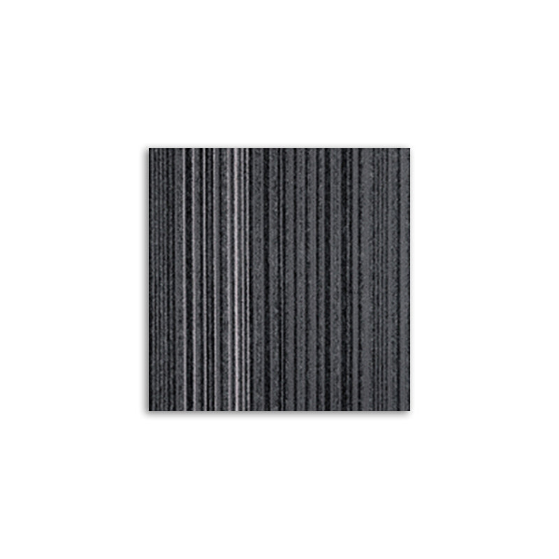 Carpet Tile Non-Skid Fade Resistant Geometry Loose Lay Carpet Tiles Dining Room Matte Black Clearhalo 'Carpet Tiles & Carpet Squares' 'carpet_tiles_carpet_squares' 'Flooring 'Home Improvement' 'home_improvement' 'home_improvement_carpet_tiles_carpet_squares' Walls and Ceiling' 7351666