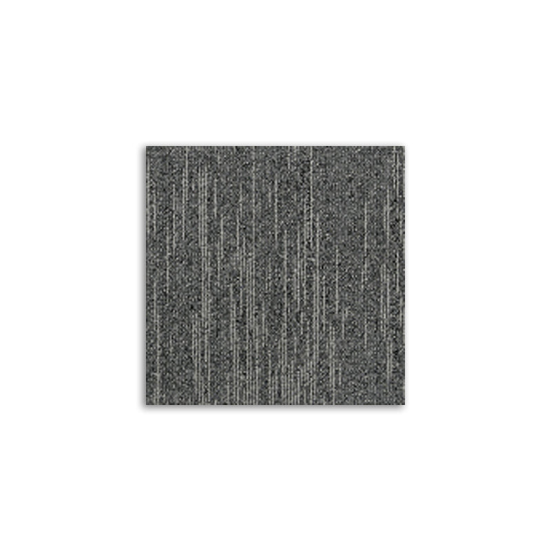 Carpet Tile Non-Skid Fade Resistant Geometry Loose Lay Carpet Tiles Dining Room Dark Grey Light Grey Clearhalo 'Carpet Tiles & Carpet Squares' 'carpet_tiles_carpet_squares' 'Flooring 'Home Improvement' 'home_improvement' 'home_improvement_carpet_tiles_carpet_squares' Walls and Ceiling' 7351690