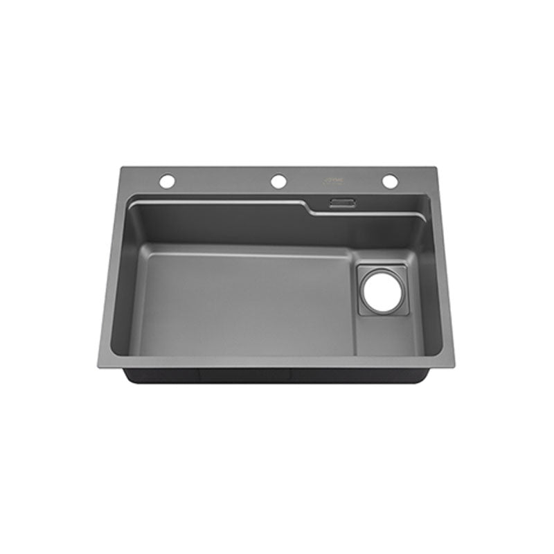 Kitchen Sink Stainless Rectangular Water Purification Kitchen Sink with Faucet Clearhalo 'Home Improvement' 'home_improvement' 'home_improvement_kitchen_sinks' 'Kitchen Remodel & Kitchen Fixtures' 'Kitchen Sinks & Faucet Components' 'Kitchen Sinks' 'kitchen_sinks' 7351705