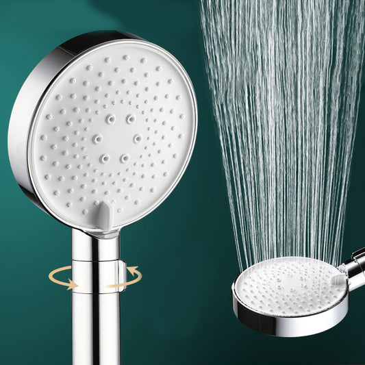 Round Water Filtration Hand Shower Adjustable Water Flow Wall-Mount Hand Shower Clearhalo 'Bathroom Remodel & Bathroom Fixtures' 'Home Improvement' 'home_improvement' 'home_improvement_shower_heads' 'Shower Heads' 'shower_heads' 'Showers & Bathtubs Plumbing' 'Showers & Bathtubs' 7351796