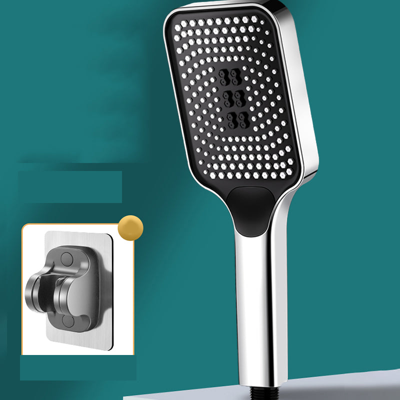 Rectangular Hand Shower Self-Cleaning Wall-Mount Hand Shower - Clearhalo