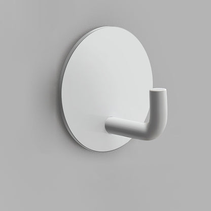 Minimal bathroom Accessory as individual or as a set Matte Bathroom Hardware White 1 Piece Clearhalo 'Bathroom Hardware Sets' 'Bathroom Hardware' 'Bathroom Remodel & Bathroom Fixtures' 'bathroom_hardware_sets' 'Home Improvement' 'home_improvement' 'home_improvement_bathroom_hardware_sets' 7352293