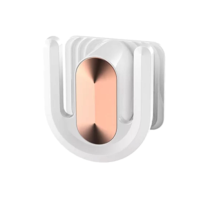 Robe Hook Bathroom Hardware Modern Adhesive Mount Bathroom Accessory Kit White 1 Piece Clearhalo 'Bathroom Hardware Sets' 'Bathroom Hardware' 'Bathroom Remodel & Bathroom Fixtures' 'bathroom_hardware_sets' 'Home Improvement' 'home_improvement' 'home_improvement_bathroom_hardware_sets' 7352341