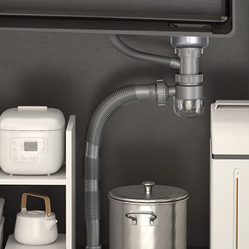 Stainless Steel Kitchen Sink Undermount 1-Bowl Kitchen Sink with Cutting-Board Clearhalo 'Home Improvement' 'home_improvement' 'home_improvement_kitchen_sinks' 'Kitchen Remodel & Kitchen Fixtures' 'Kitchen Sinks & Faucet Components' 'Kitchen Sinks' 'kitchen_sinks' 7352465