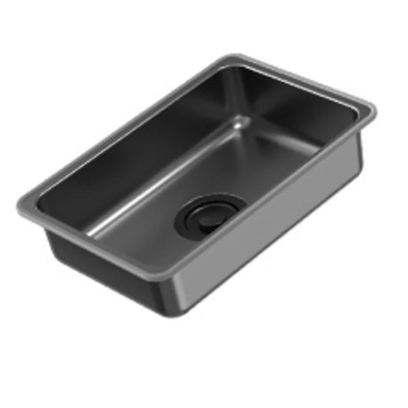 Stainless Steel Kitchen Sink Undermount 1-Bowl Kitchen Sink with Cutting-Board Clearhalo 'Home Improvement' 'home_improvement' 'home_improvement_kitchen_sinks' 'Kitchen Remodel & Kitchen Fixtures' 'Kitchen Sinks & Faucet Components' 'Kitchen Sinks' 'kitchen_sinks' 7352468