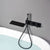 Modern Tub Spout Trim Brass Wall Mounted with Handshower Bath Faucet Trim Black Clearhalo 'Bathroom Remodel & Bathroom Fixtures' 'Bathtub Faucets' 'bathtub_faucets' 'Home Improvement' 'home_improvement' 'home_improvement_bathtub_faucets' 7352493
